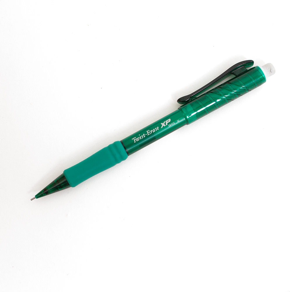 Pentel, Twist-Erase, Express, Mechanical Pencil, 0.5mm, Green